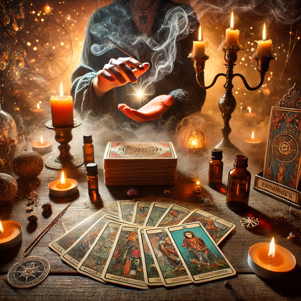 Cómo combinar tarot y aromaterapia