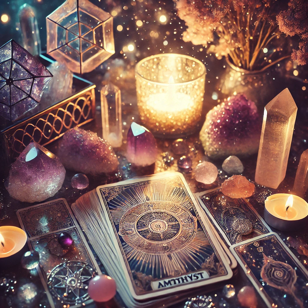 Cómo usar cristales con tu mazo de tarot
