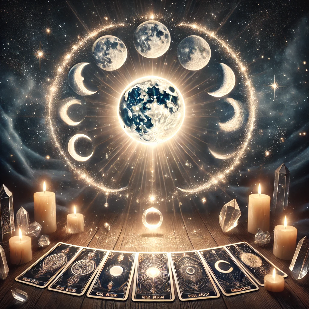 El tarot y la luna Lecturas según las fases