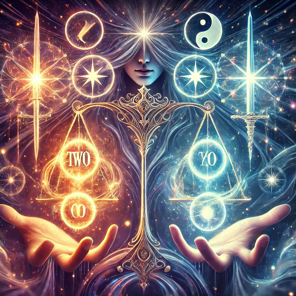 Los doses en el tarot Equilibrio y dualidad